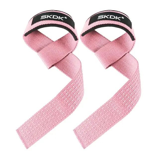 Anti-Slip Silicone Weightlifting Wrist Straps