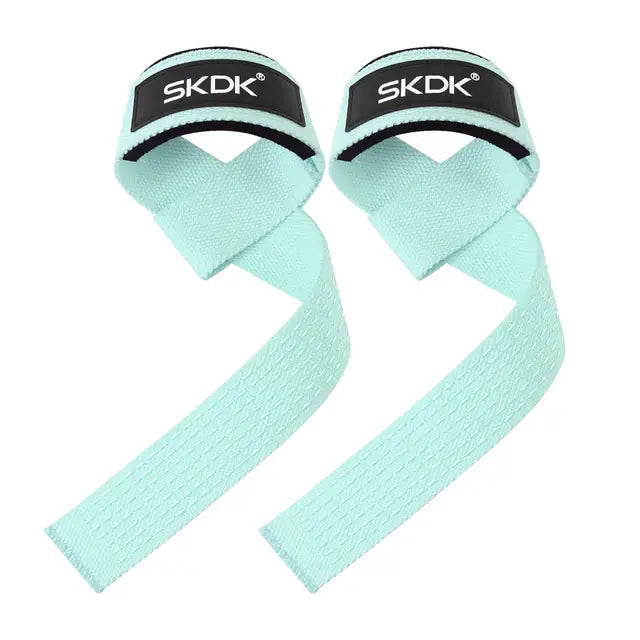 Anti-Slip Silicone Weightlifting Wrist Straps