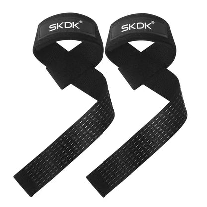 Anti-Slip Silicone Weightlifting Wrist Straps